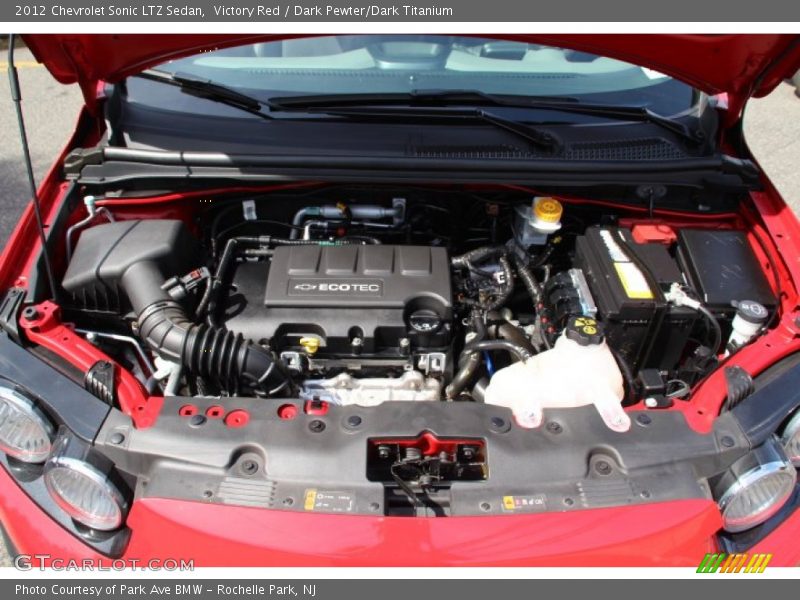  2012 Sonic LTZ Sedan Engine - 1.4 Liter DI Turbocharged DOHC 16-Valve VVT 4 Cylinder