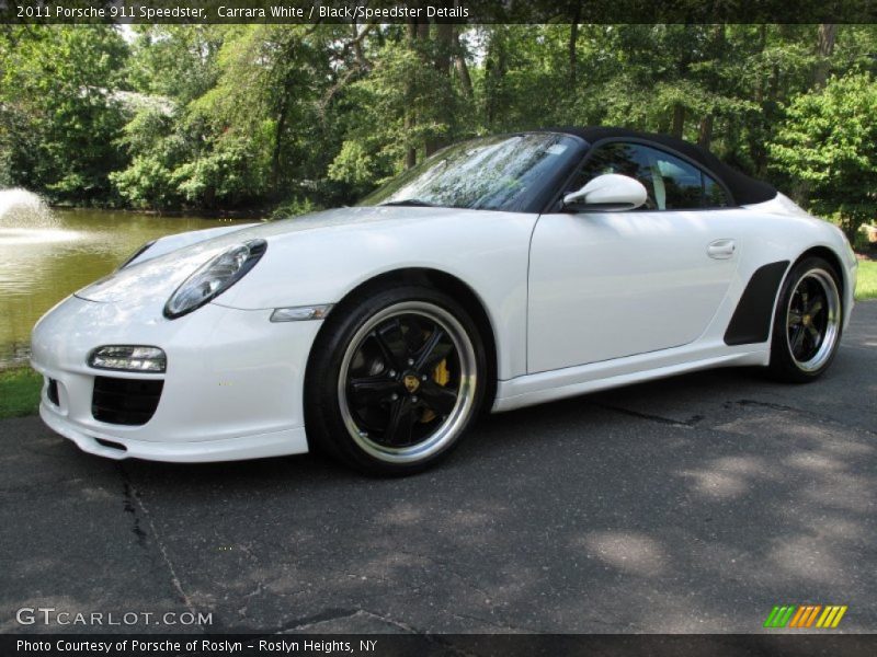Front 3/4 View of 2011 911 Speedster