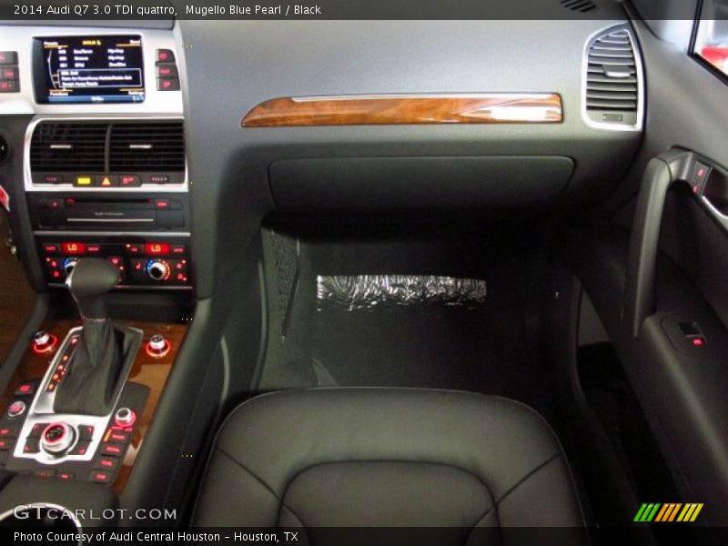 Mugello Blue Pearl / Black 2014 Audi Q7 3.0 TDI quattro