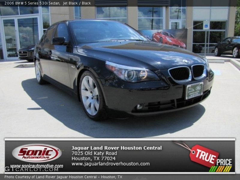Jet Black / Black 2006 BMW 5 Series 530i Sedan