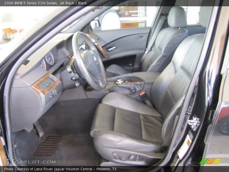 Jet Black / Black 2006 BMW 5 Series 530i Sedan