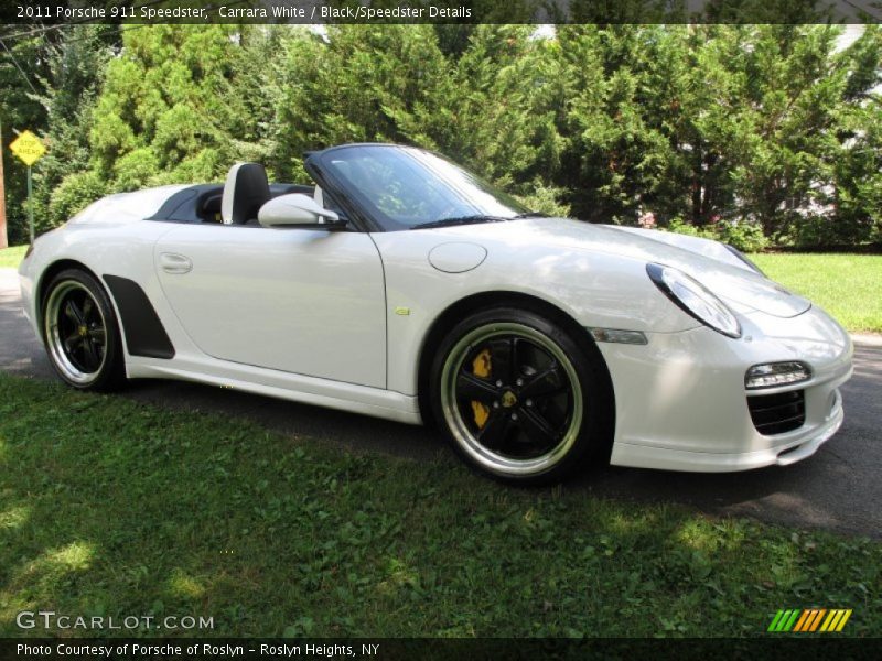  2011 911 Speedster Carrara White