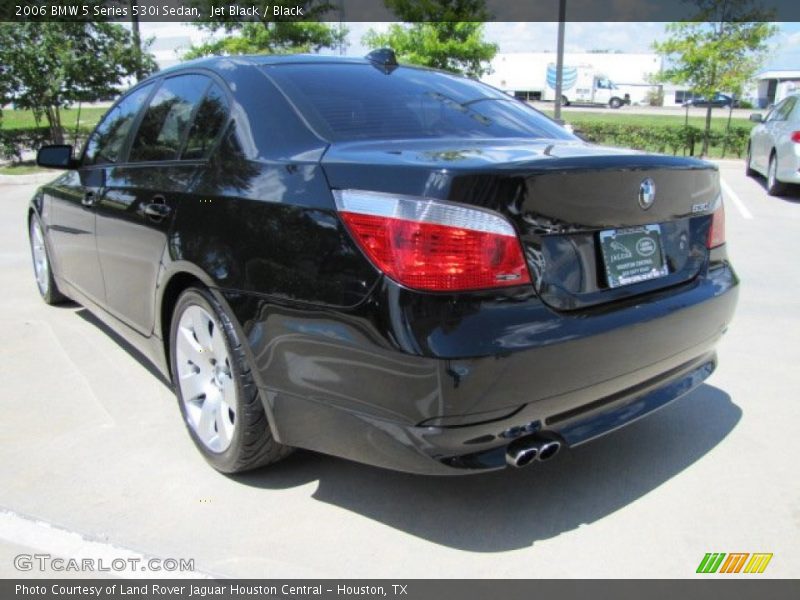 Jet Black / Black 2006 BMW 5 Series 530i Sedan