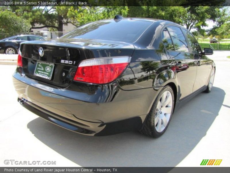 Jet Black / Black 2006 BMW 5 Series 530i Sedan