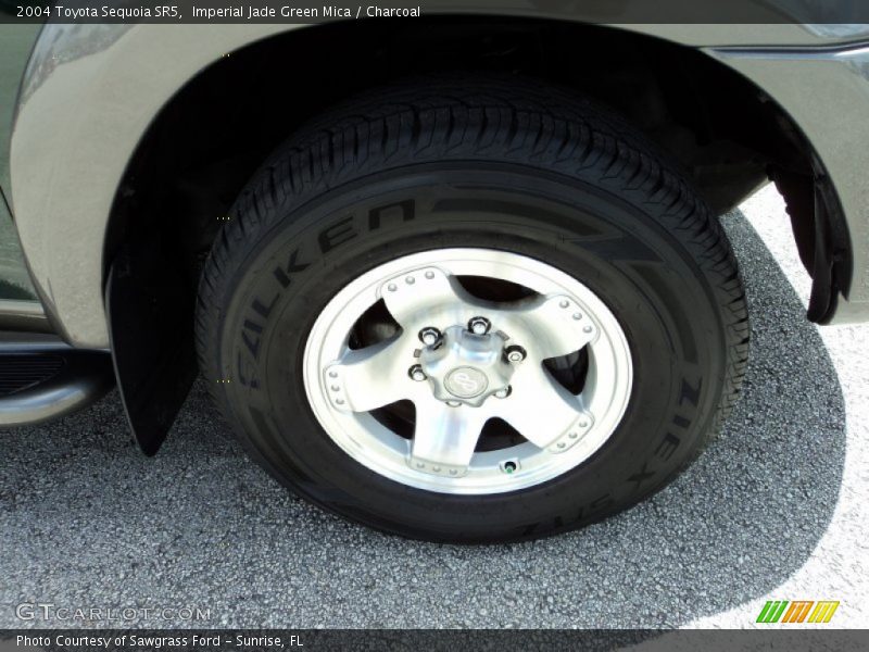 Imperial Jade Green Mica / Charcoal 2004 Toyota Sequoia SR5