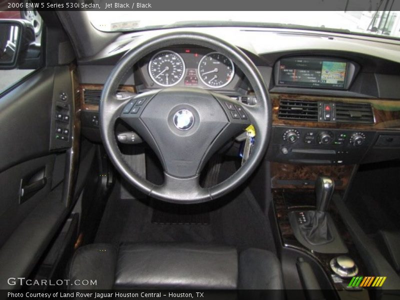 Jet Black / Black 2006 BMW 5 Series 530i Sedan