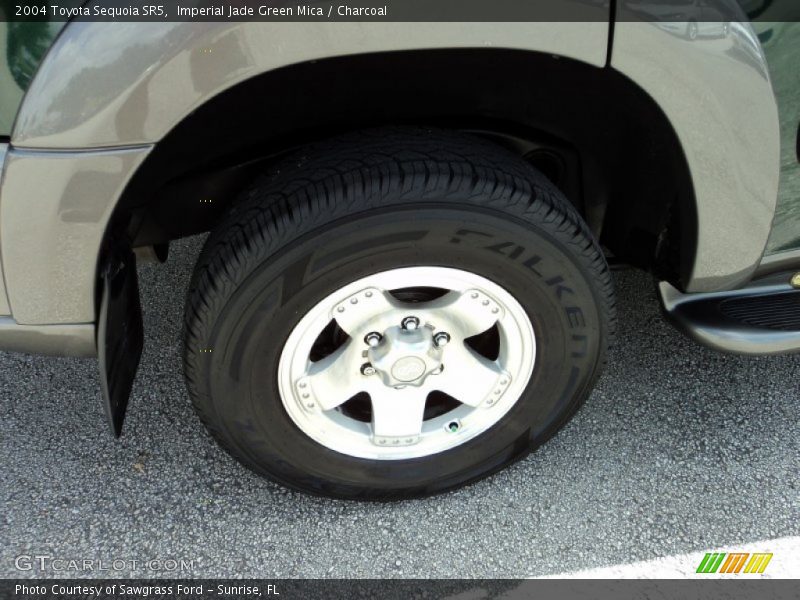 Imperial Jade Green Mica / Charcoal 2004 Toyota Sequoia SR5