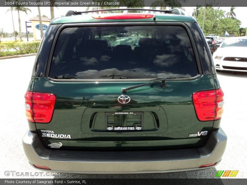 Imperial Jade Green Mica / Charcoal 2004 Toyota Sequoia SR5