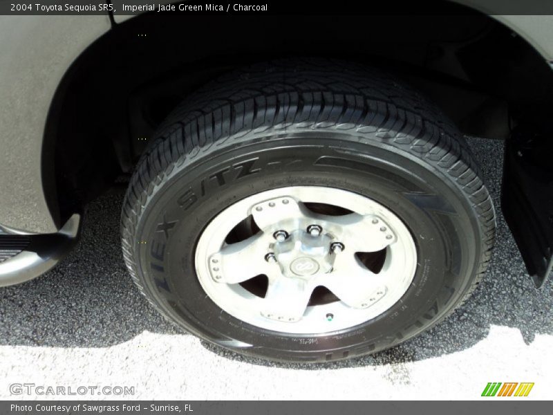 Imperial Jade Green Mica / Charcoal 2004 Toyota Sequoia SR5