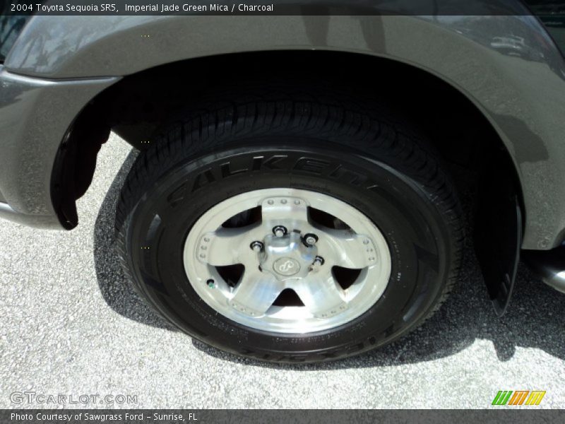 Imperial Jade Green Mica / Charcoal 2004 Toyota Sequoia SR5