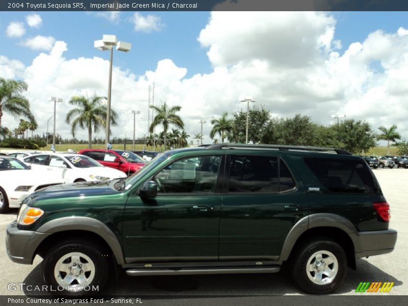 Imperial Jade Green Mica / Charcoal 2004 Toyota Sequoia SR5