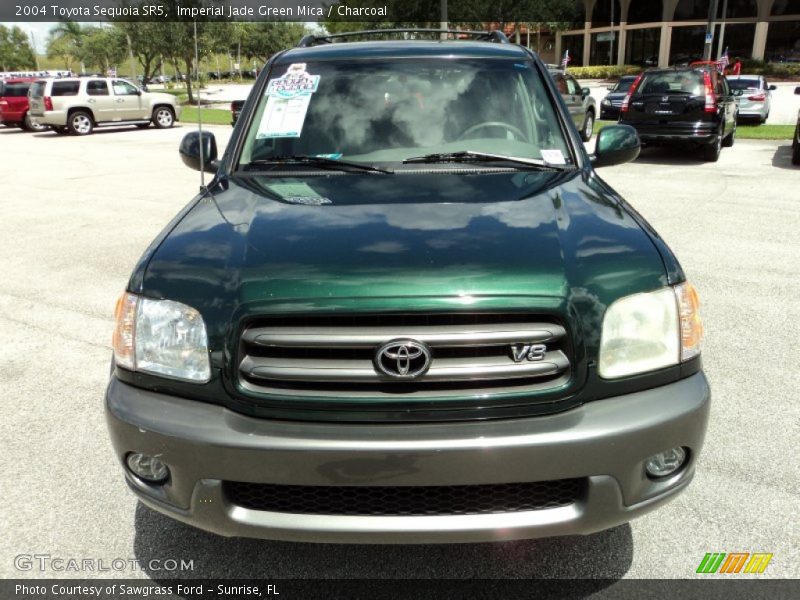 Imperial Jade Green Mica / Charcoal 2004 Toyota Sequoia SR5