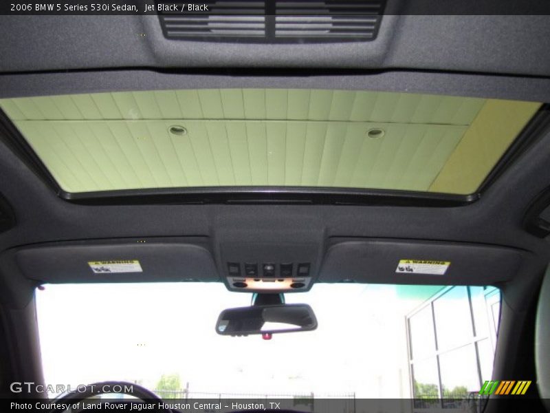 Jet Black / Black 2006 BMW 5 Series 530i Sedan