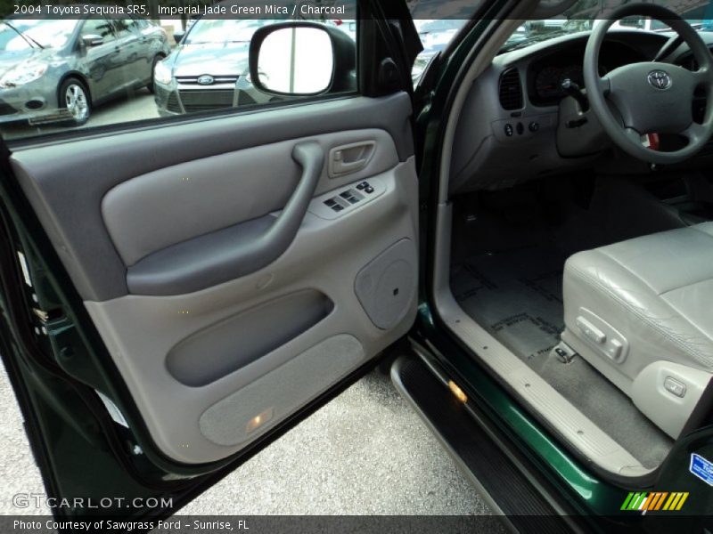 Imperial Jade Green Mica / Charcoal 2004 Toyota Sequoia SR5