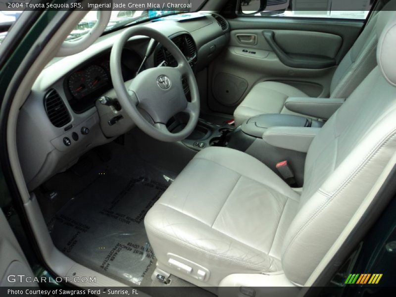Imperial Jade Green Mica / Charcoal 2004 Toyota Sequoia SR5