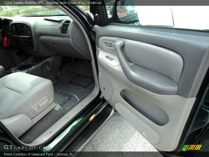 Imperial Jade Green Mica / Charcoal 2004 Toyota Sequoia SR5