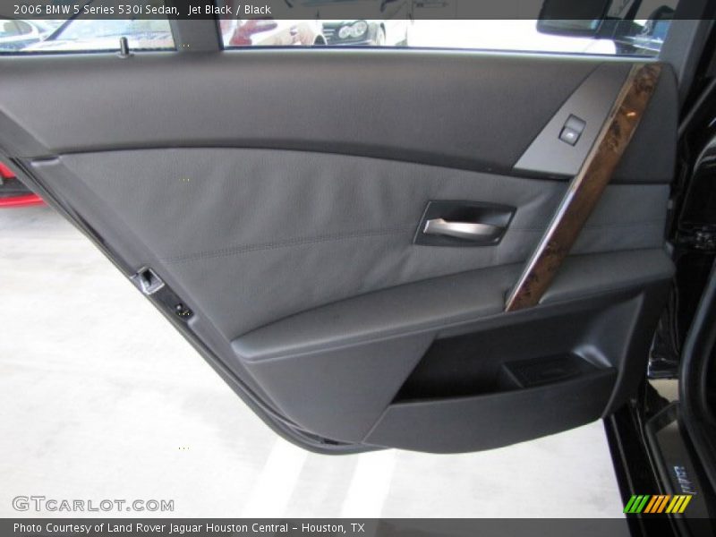 Jet Black / Black 2006 BMW 5 Series 530i Sedan