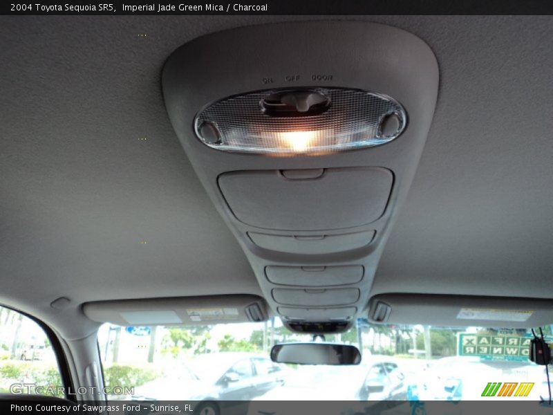 Imperial Jade Green Mica / Charcoal 2004 Toyota Sequoia SR5