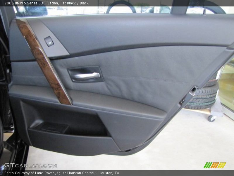 Jet Black / Black 2006 BMW 5 Series 530i Sedan