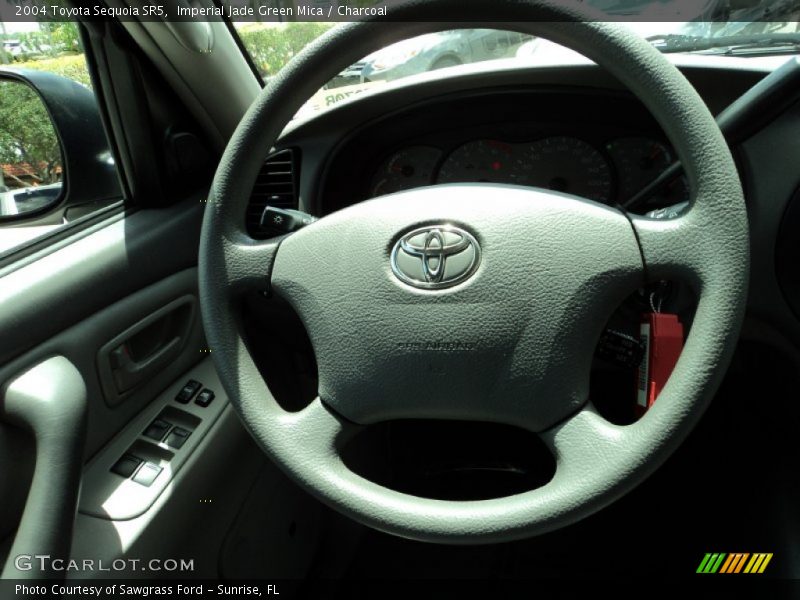 Imperial Jade Green Mica / Charcoal 2004 Toyota Sequoia SR5