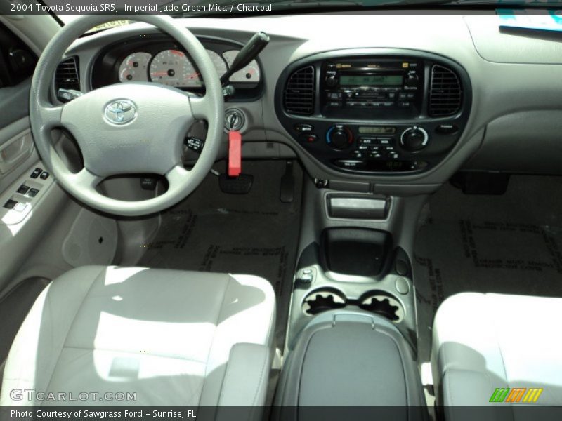 Imperial Jade Green Mica / Charcoal 2004 Toyota Sequoia SR5