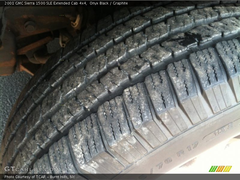 Onyx Black / Graphite 2001 GMC Sierra 1500 SLE Extended Cab 4x4