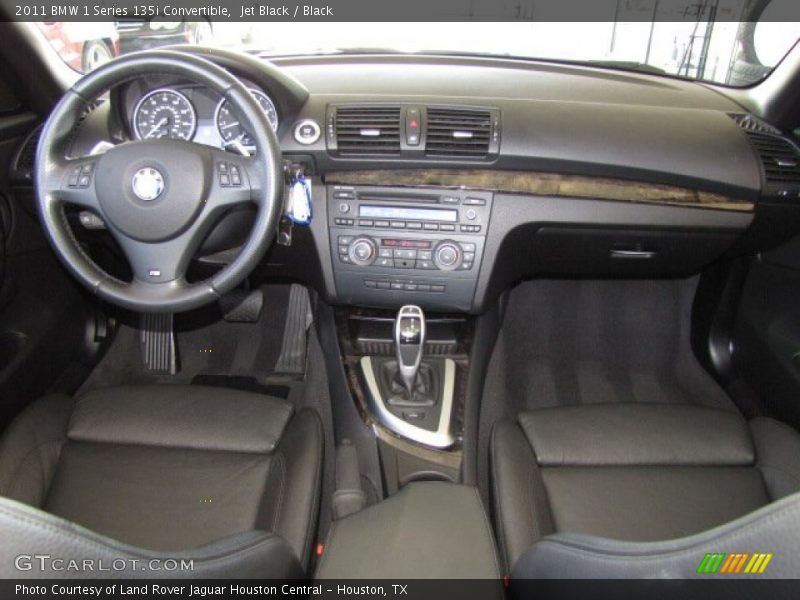 Jet Black / Black 2011 BMW 1 Series 135i Convertible