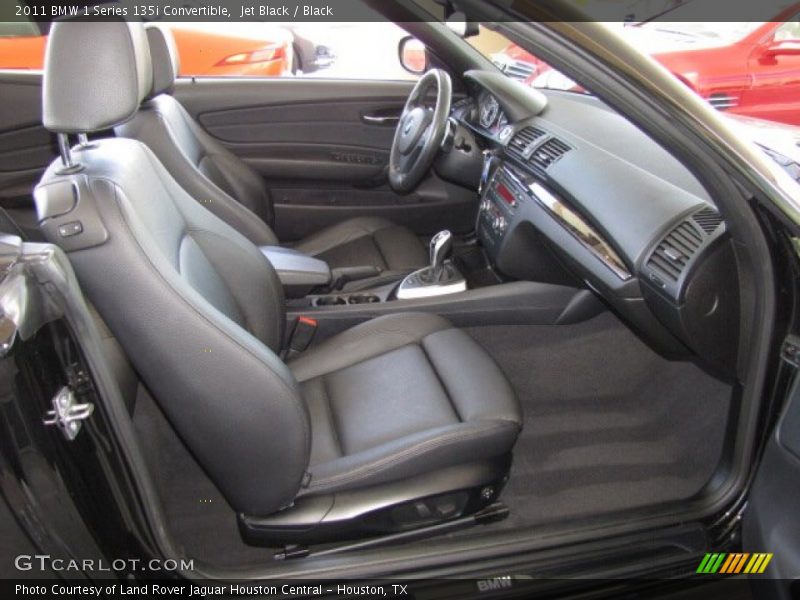Jet Black / Black 2011 BMW 1 Series 135i Convertible