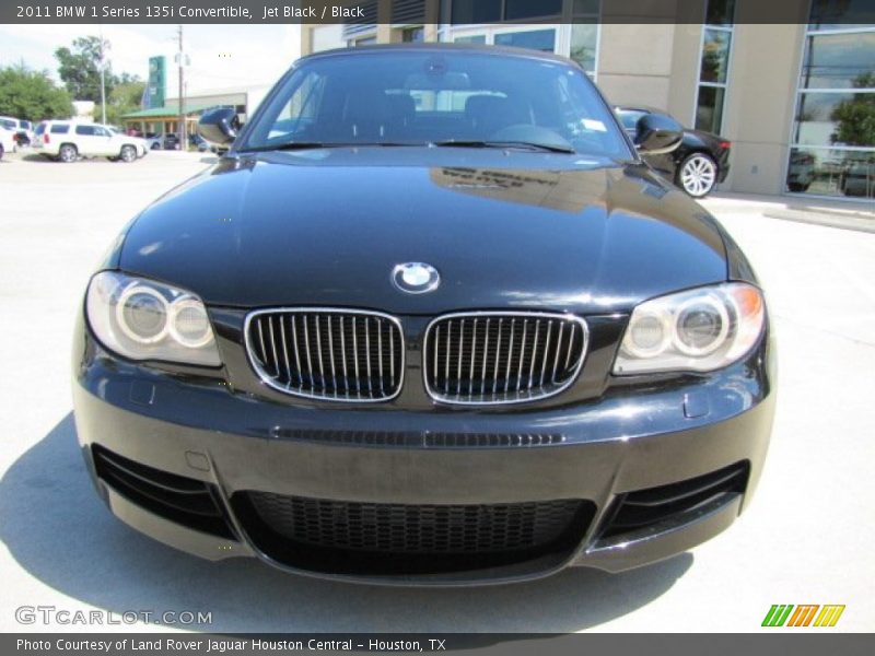 Jet Black / Black 2011 BMW 1 Series 135i Convertible