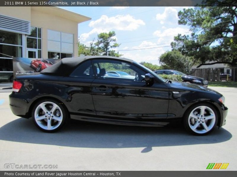 Jet Black / Black 2011 BMW 1 Series 135i Convertible