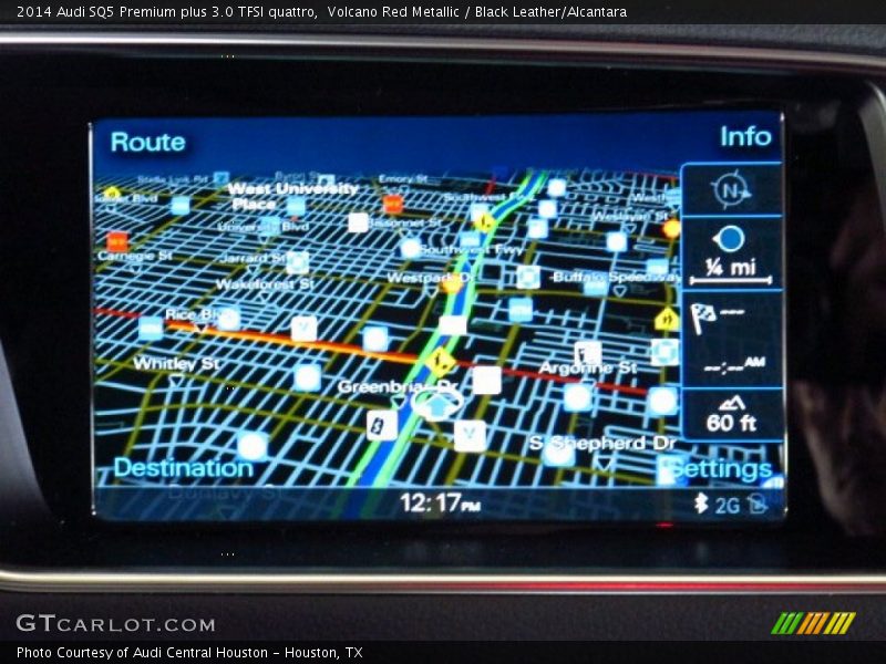 Navigation of 2014 SQ5 Premium plus 3.0 TFSI quattro