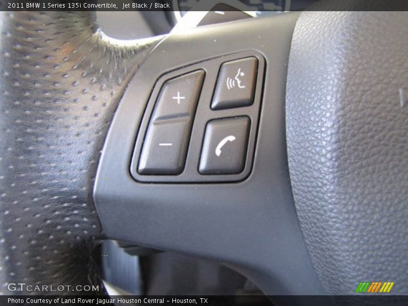 Jet Black / Black 2011 BMW 1 Series 135i Convertible