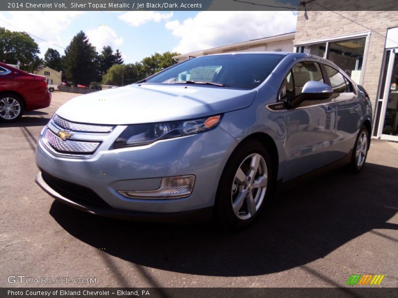 Silver Topaz Metallic / Jet Black/Dark Accents 2014 Chevrolet Volt