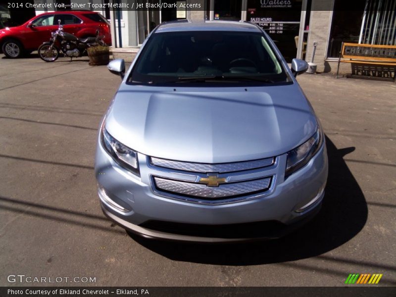 Silver Topaz Metallic / Jet Black/Dark Accents 2014 Chevrolet Volt