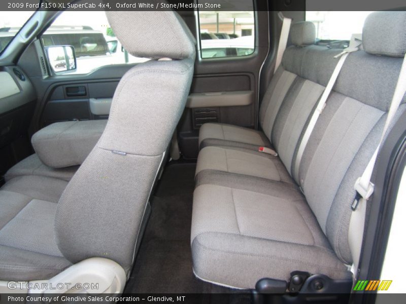 Oxford White / Stone/Medium Stone 2009 Ford F150 XL SuperCab 4x4