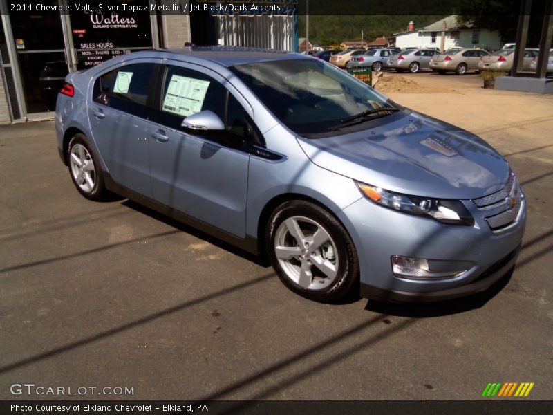 Silver Topaz Metallic / Jet Black/Dark Accents 2014 Chevrolet Volt