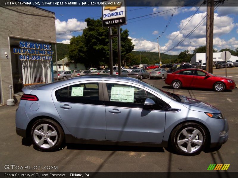 Silver Topaz Metallic / Jet Black/Dark Accents 2014 Chevrolet Volt