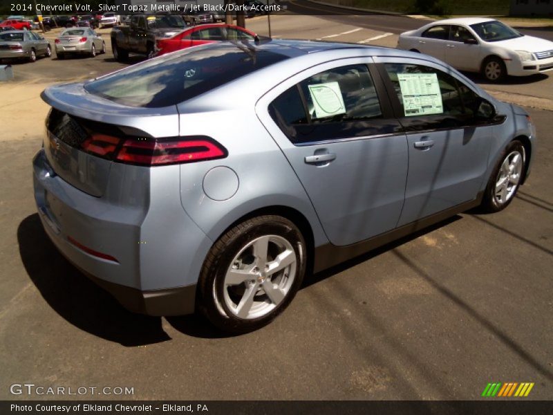 Silver Topaz Metallic / Jet Black/Dark Accents 2014 Chevrolet Volt