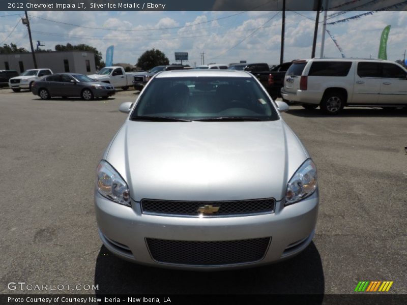 Silver Ice Metallic / Ebony 2012 Chevrolet Impala LT