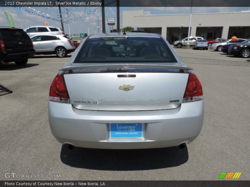 Silver Ice Metallic / Ebony 2012 Chevrolet Impala LT