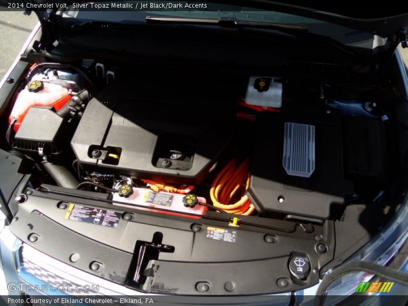 Silver Topaz Metallic / Jet Black/Dark Accents 2014 Chevrolet Volt