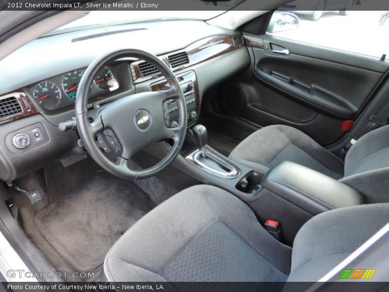 Silver Ice Metallic / Ebony 2012 Chevrolet Impala LT