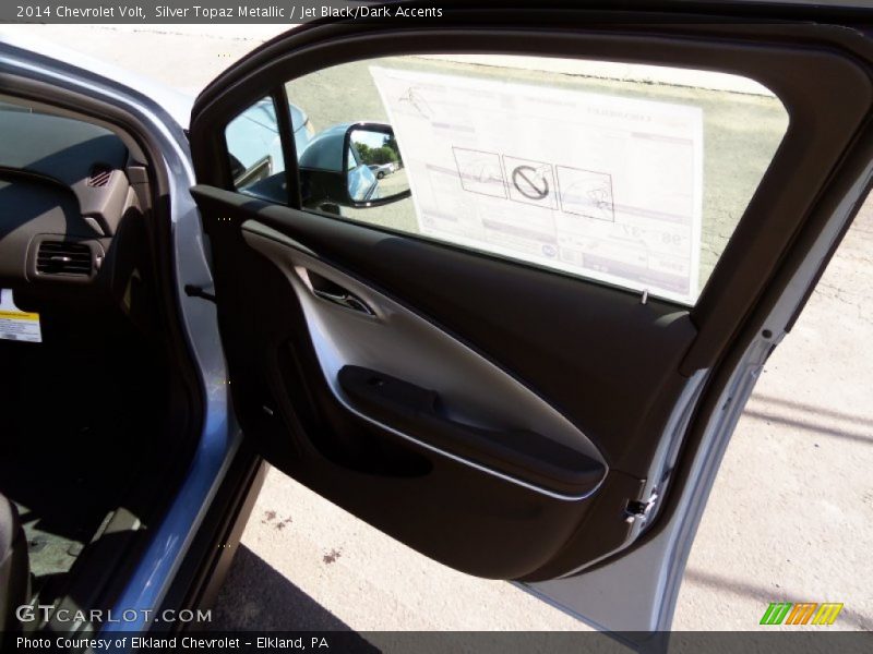 Silver Topaz Metallic / Jet Black/Dark Accents 2014 Chevrolet Volt