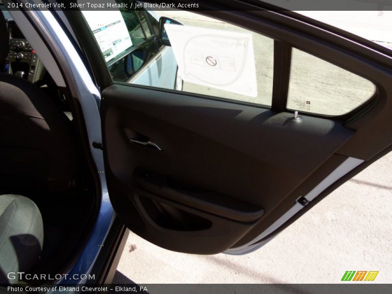 Silver Topaz Metallic / Jet Black/Dark Accents 2014 Chevrolet Volt
