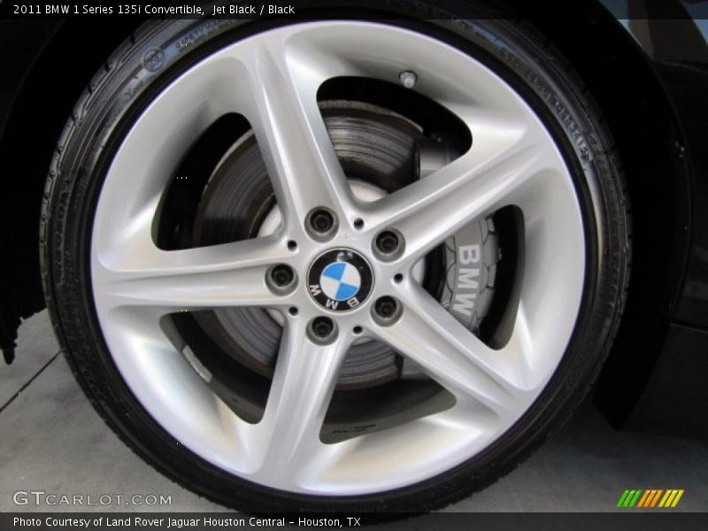 Jet Black / Black 2011 BMW 1 Series 135i Convertible