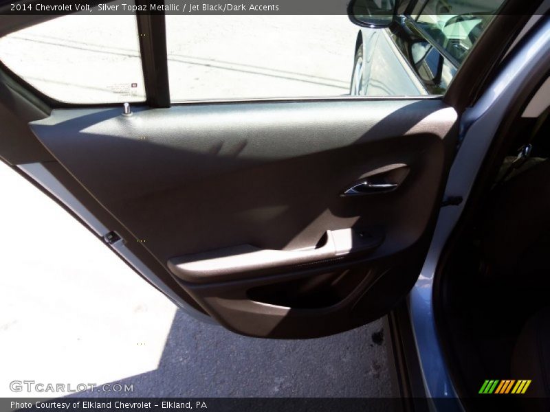 Silver Topaz Metallic / Jet Black/Dark Accents 2014 Chevrolet Volt