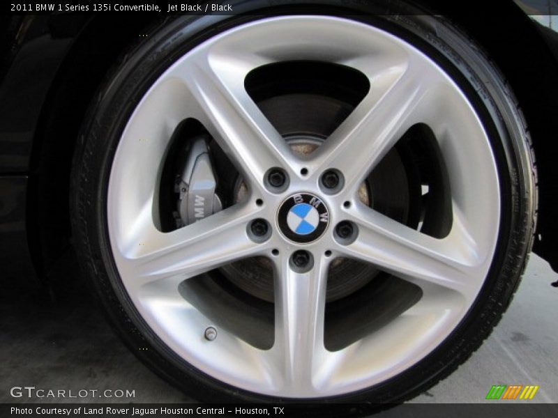Jet Black / Black 2011 BMW 1 Series 135i Convertible