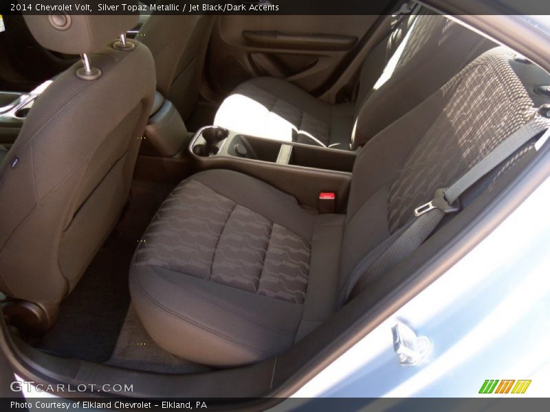 Rear Seat of 2014 Volt 