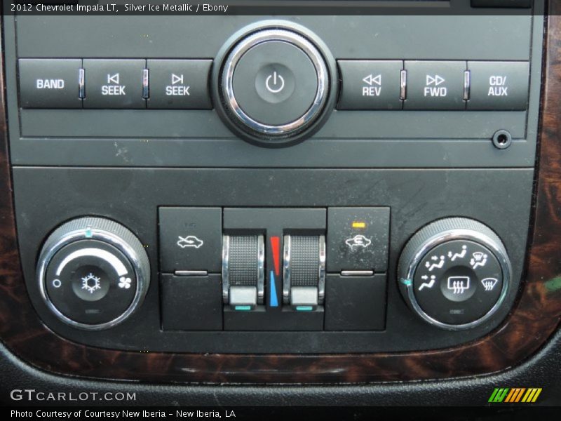 Silver Ice Metallic / Ebony 2012 Chevrolet Impala LT