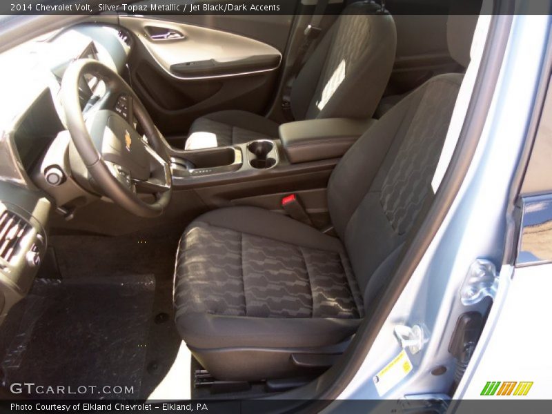 Silver Topaz Metallic / Jet Black/Dark Accents 2014 Chevrolet Volt